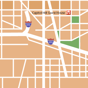 Map of Washington Hotel Locations